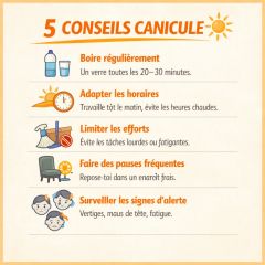 🔥 CANICULE : 5 CONSEILS ESSENTIELS POUR SE PROTÉGER